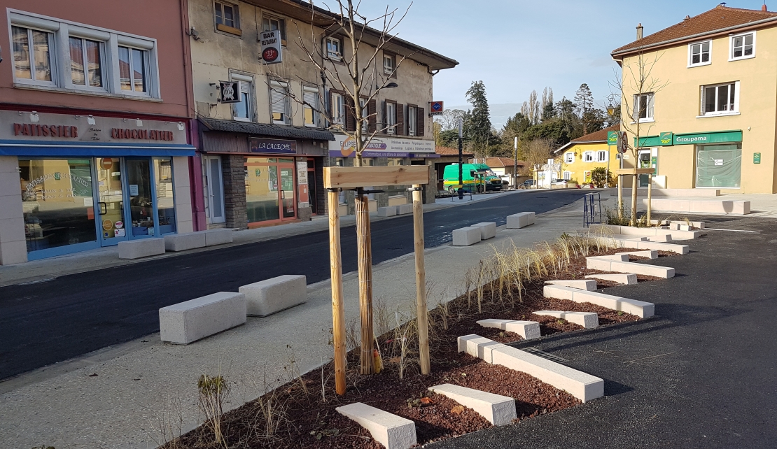 Fin des travaux du centre-ville de Montrevel-en-Bresse