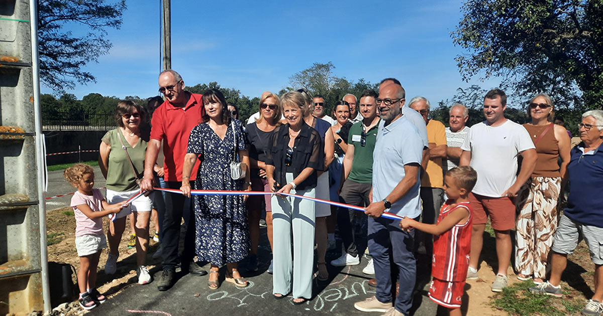 Lent – Servas : une nouvelle liaison douce au service du territoire